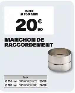 Brico Dépôt Manchon de raccordement offre