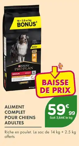 Point Vert Purina Aliment complet pour chiens offre