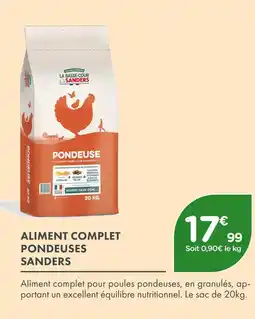 Point Vert Sanders Aliment complet pondeuses offre