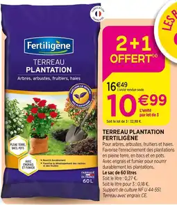 Delbard FERTILIGÈNE Terreau plantation FERTILIGÈNE offre
