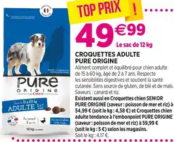 Delbard PURE ORIGINE Croquettes Adulte Pure Origine offre