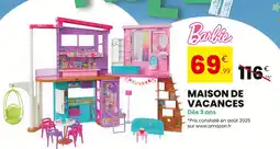 Stokomani Barbie Maison de Vacances offre