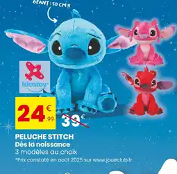 Stokomani Nicotoy Peluche Stitch offre