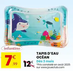 Stokomani Infantino Tapis d’eau Océan offre