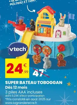 Stokomani Vtech Super Bateau Toboggan offre