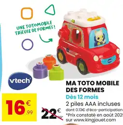 Stokomani Vtech Ma Toto Mobile des Formes offre