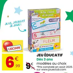 Stokomani Lisciani Jeu éducatif offre