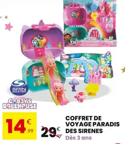 Stokomani Spin Master / Gabby's Dollhouse Coffret de voyage paradis des sirènes offre