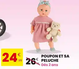 Stokomani Poupon et sa peluche offre