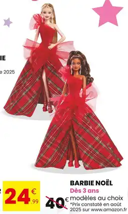 Stokomani Barbie Barbie Noël offre