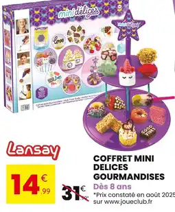 Stokomani Lansay Coffret Mini Délices Gourmandises offre