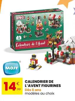 Stokomani MOJY Calendrier de l'Avent figurines offre