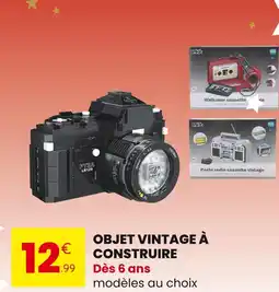 Stokomani OBJET VINTAGE À CONSTRUIRE offre