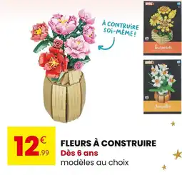 Stokomani Brikiz Fleurs à construire offre