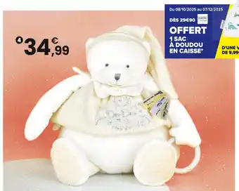 JouéClub Ours blanc pantin d’activités offre