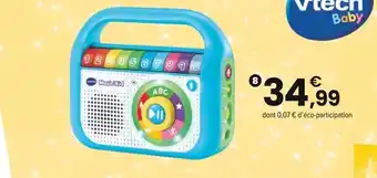 JouéClub VTECH MUSIC’KID - BLEU | 2 ans offre
