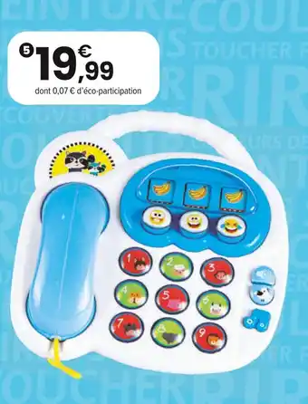 JouéClub MON TÉLÉPHONE DES ANIMAUX offre