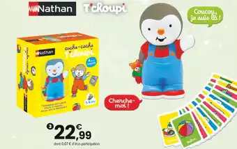 JouéClub NATHAN Cache-cache t'choupi offre