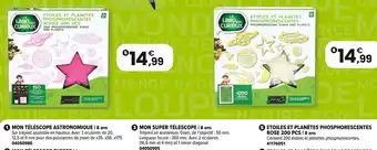 JouéClub LE LABO DES CURIEUX Étoiles et planètes phosphorescentes roses 200 PCS | 8 ans offre