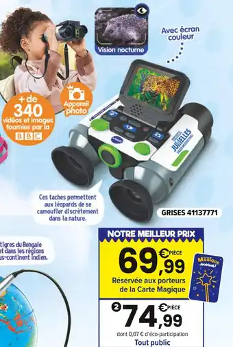 JouéClub VTECH GENIUS XL - JUMELLES VIDÉO INTERACTIVES | 5 ans offre