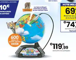 JouéClub VTECH GENIUS XL - MICROSCOPE VIDÉO INTERACTIF | 7 ans offre
