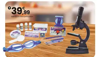 JouéClub Mon premier microscope 8 ans offre