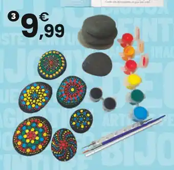 JouéClub Kit de peinture sur galets offre