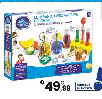 JouéClub Le Grand Laboratoire de Chimie offre
