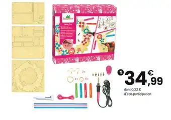 JouéClub PYROGRAVUE - MAQUETTE ET BIJOUX | 8 ans offre