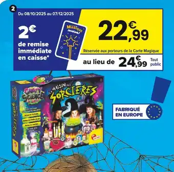 JouéClub La maison des sorcières offre