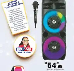 JouéClub Enceinte bluetooth avec lumière disco 8 en 1 | 8 ans offre