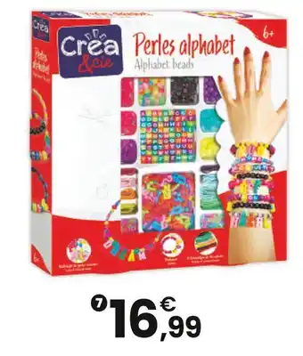 JouéClub CREA & CIE Perles alphabet offre
