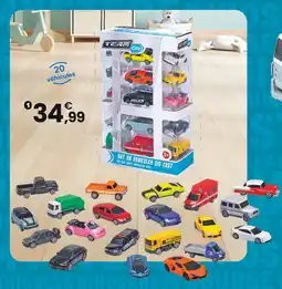 JouéClub SET 20 VÉHICULES DIE CAST offre