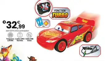 JouéClub VOITURE RC MCQUEEN | offre