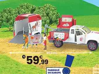 JouéClub 1 VÉTÉRINAIRE MOBILE AVEC REMORQUE | 5 ans offre