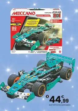 JouéClub MECCANO - VOITURE DE COURSE MOTORISÉE offre