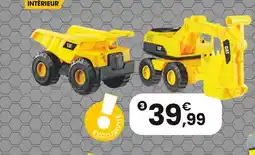 JouéClub CAT Camion benne et excavatrice cat 3 ans offre