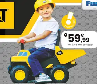 JouéClub CAT PORTEUR TRANSFORMABLE CAMION BENNE offre