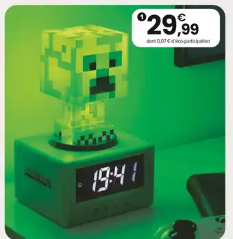 JouéClub RÉVEIL CREEPER ICON | 6 ans offre