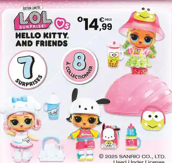 JouéClub LOL SURPRISE Loves hello kitty offre