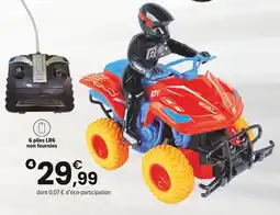 JouéClub Quad télécommandé avec pilote offre