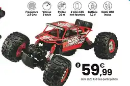 JouéClub Véhicule rock rover rc 1/12ème offre