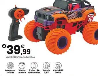 JouéClub Voiture panthère rc 1/16ème offre