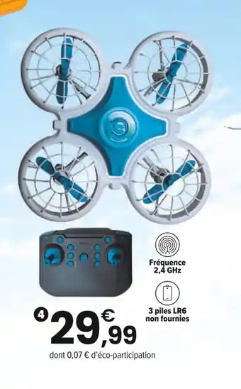 JouéClub Drone LED lumineux | 8 ans offre