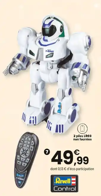 JouéClub REVELL CONTROL 7 ROBOT T-GIANT RC | 6 ans offre