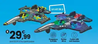 JouéClub AVIONS RADIOCOMMANDÉS KONOYE 041 ET KINCHIKA 043 8 ans offre