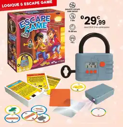JouéClub Escape game offre