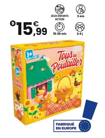 JouéClub Tous au Poulailler offre
