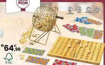 JouéClub LOTO BINGO DE LUXE offre