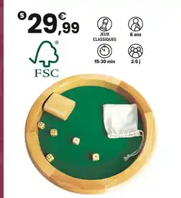 JouéClub FSC Piste de dés offre